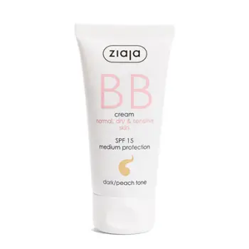 Krem BB Ziaja SPF 15 Dark/Peach Tone (BB Cream), 50 ml
