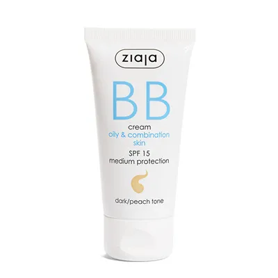 Krem BB Ziaja Skin SPF 15 Dark/Peach Tone, 50 ml - 1