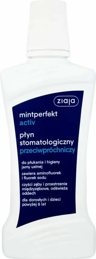 Lëng dentar Ziaja Mintperfekt Activ Anti-karies, 500ml