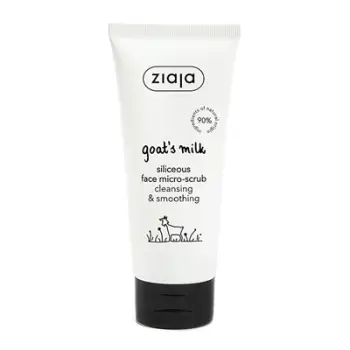 Skrab për fytyrë Ziaja Goat's Milk Silica Micro-Scrub, 75 ml