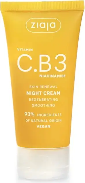 Kremë nate me Vitamin C dhe B3 Niacinamide Ziaja, 50 ml