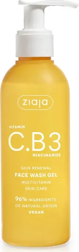 Xhel pastrues fytyre me Vitamin C B3 Ziaja, 190 ml