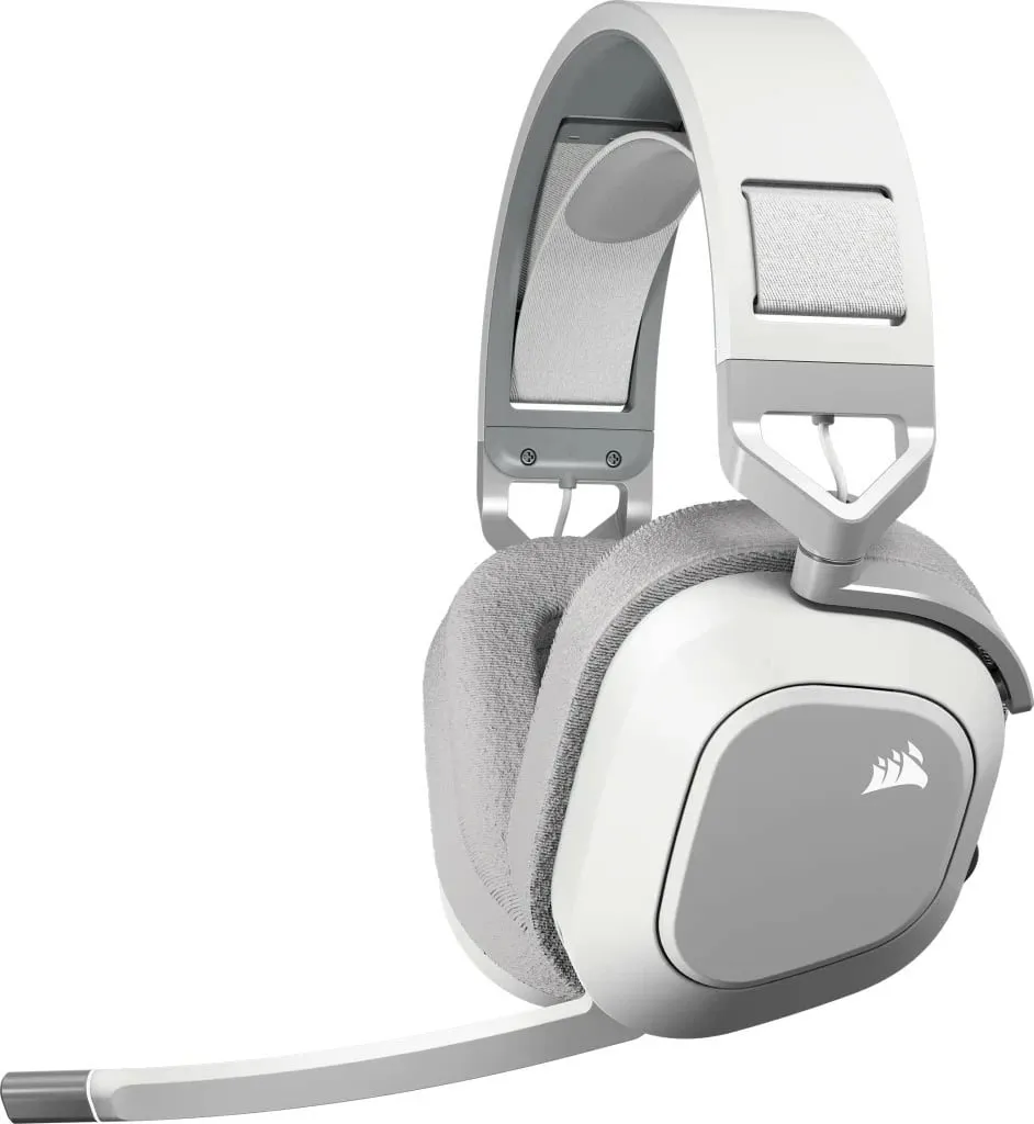 Kufje Corsair CA-9011296-EU, wireless, Bluetooth, të bardha - 1