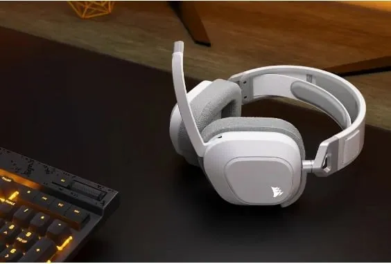 Kufje Corsair CA-9011296-EU, wireless, Bluetooth, të bardha - 7