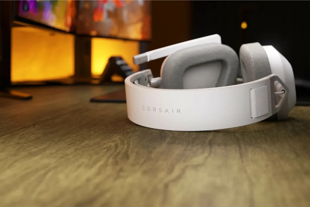 Kufje Corsair CA-9011296-EU, wireless, Bluetooth, të bardha - 10