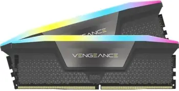 Memorie RAM Corsair Vengeance RGB, 32GB, DDR5, 6000MHz, e hirtë