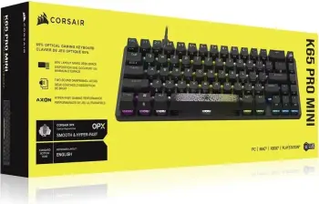 Tastierë Corsair K65 PRO MINI, Corsair OPX, RGB, e zezë