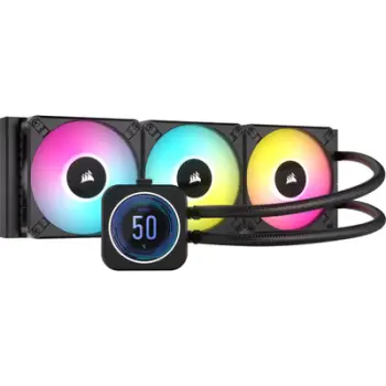 Ftohës me ujë Corsair CW-9060075-WW, 12 cm, i zi