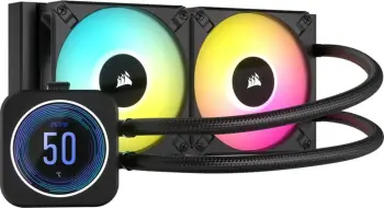 Ftohës me ujë Corsair CW-9060074-WW, 12 cm, i zi