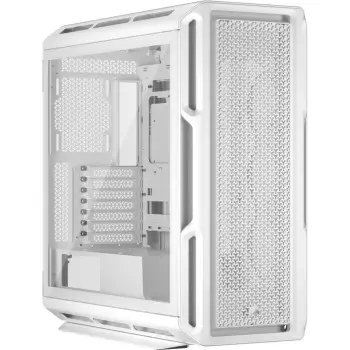 Kasë Midi CORSAIR 5000T (Tempered Glass) – Bardhë