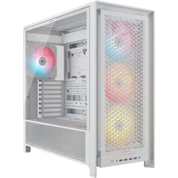 Kasë Midi CORSAIR Frame 5000D RS / ATX Gaming Tower – Bardhë
