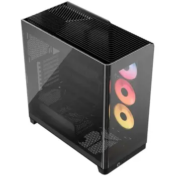 Kasë Midi CORSAIR 4500X LX RGB (Tempered Glass) – Zezë