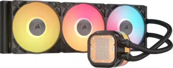 Ftohës procesori Corsair iCUE LINK TITAN 360 RX LCD, 3x12cm, RGB, i zi