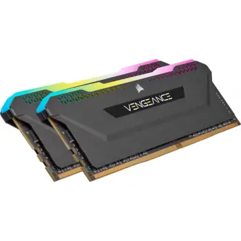 RAM Memorie DDR4 CORSAIR 32 GB / 3200 MT/s – CL16 – VENGEANCE RGB / Zezë