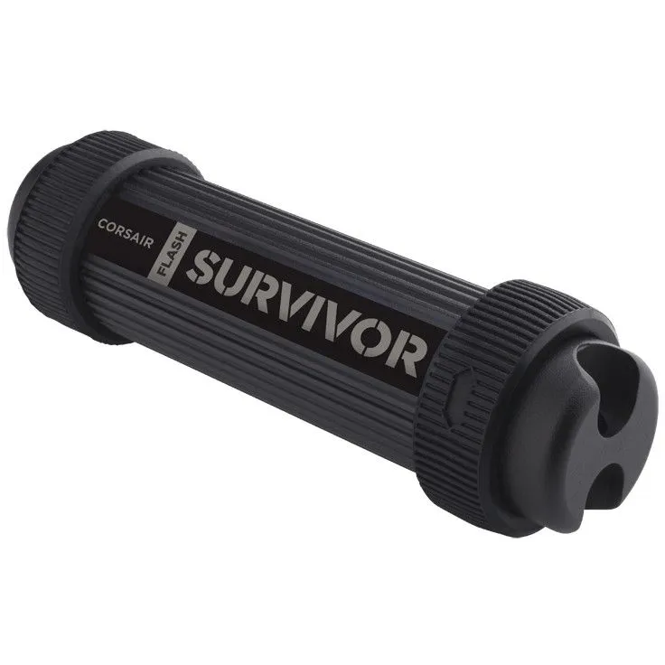 USB stick Corsair Voyager Survivor Stealth 128GB, USB 3.0, i zi - 1