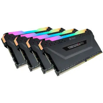 RAM Memorie DDR4 CORSAIR DIMM Kit 64 GB / 3600 MT/s –CL18 – VENGEANCE RGB PRO – INTEL XMP/ Zezë