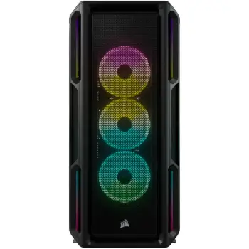 Kasë Midi Corsair iCUE 5000T, RGB, e zezë