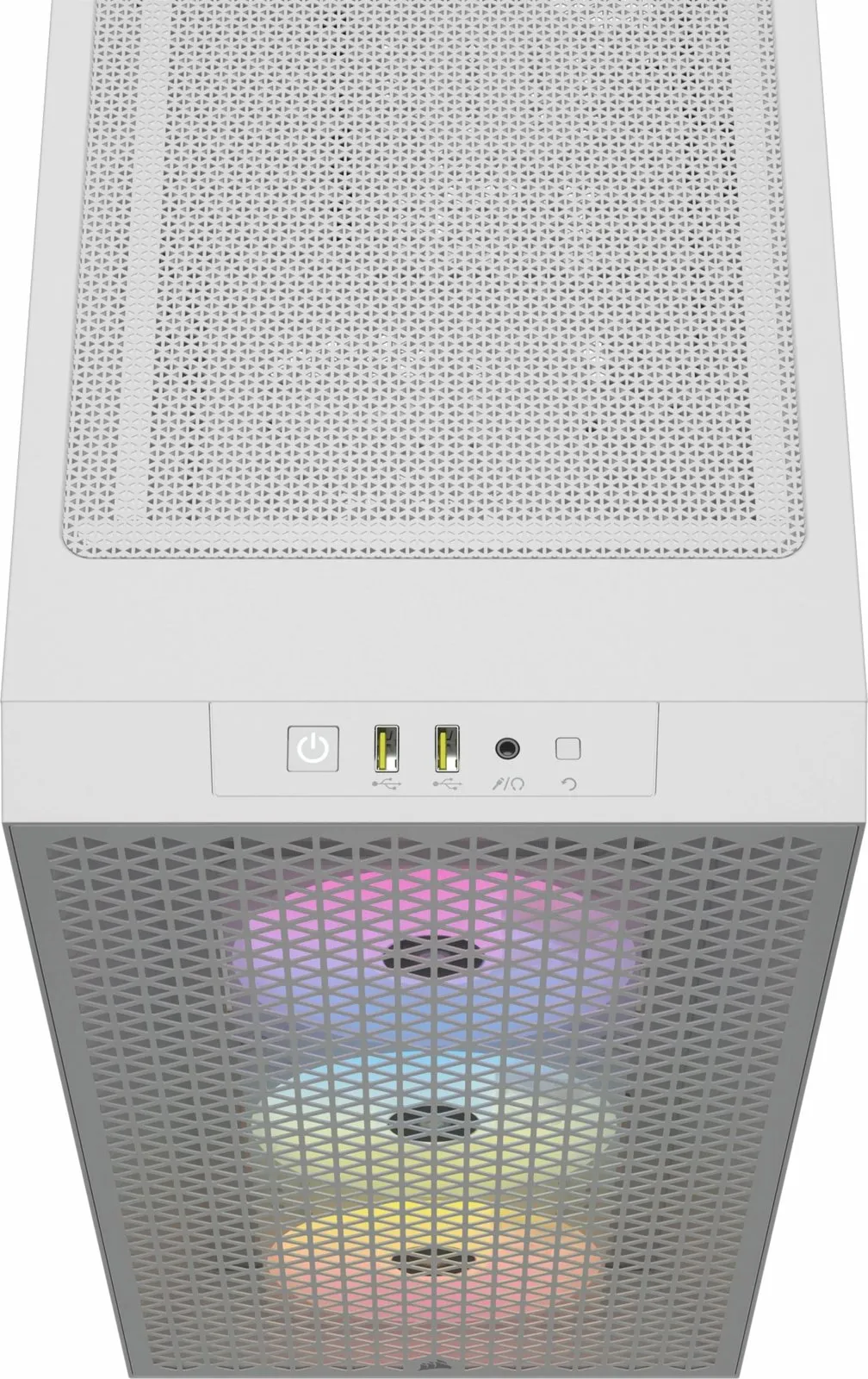 Kasë Corsair 3000D AIRFLOW, Midi Tower, ATX, e bardhë - 3