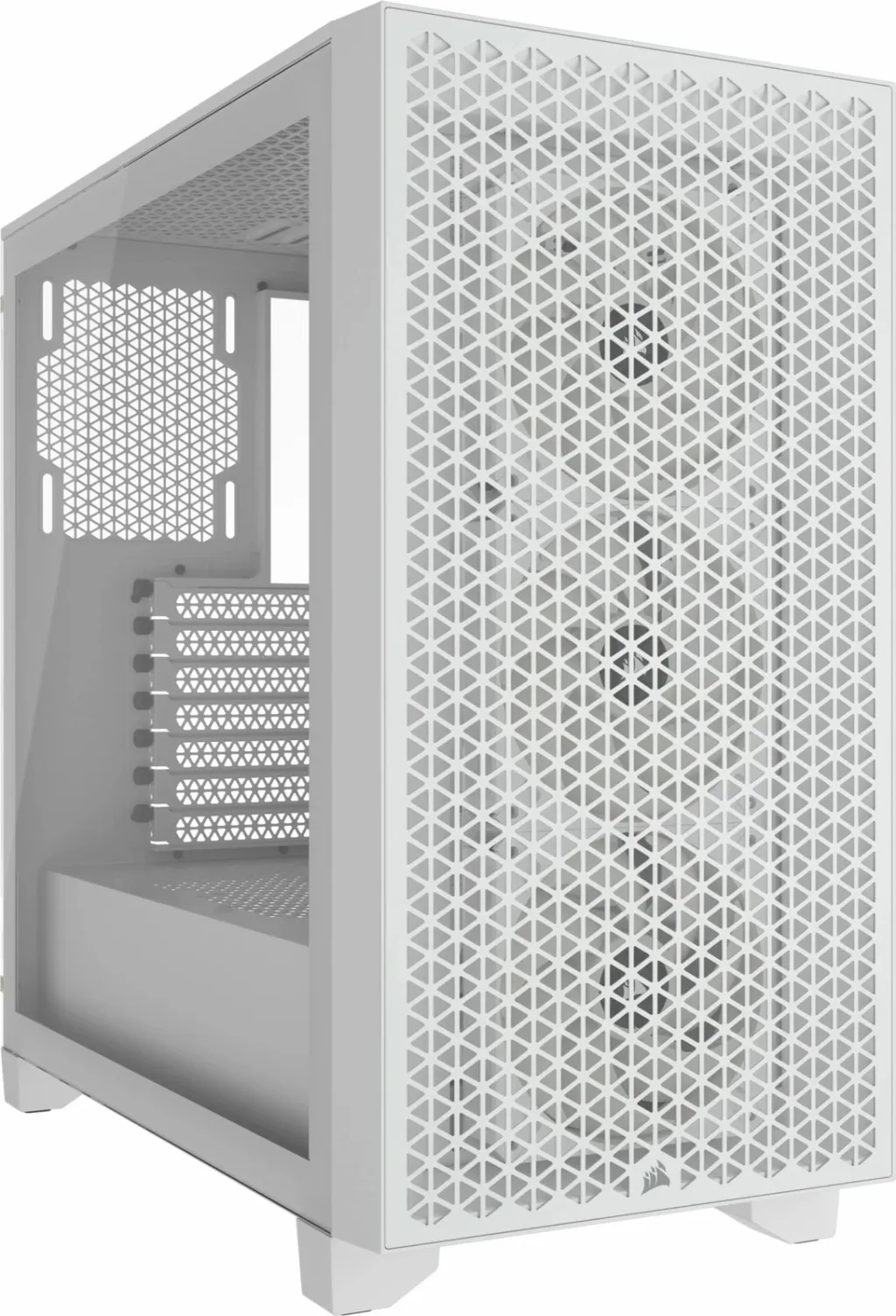 Kasë Corsair 3000D AIRFLOW, Midi Tower, ATX, e bardhë - 5