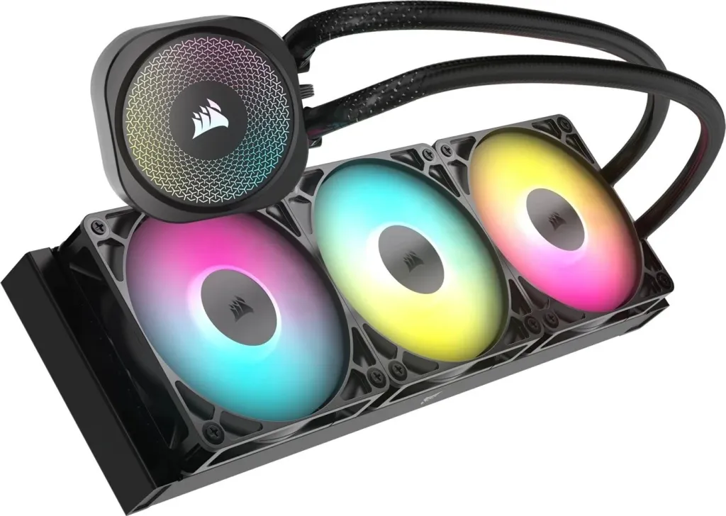 Ftohës ajri Corsair NAUTILUS 360 RS ARGB, për procesor, i zi - 4