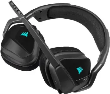 Kufje lojërash Corsair VOID RGB ELITE, wireless, 7.1, karbon