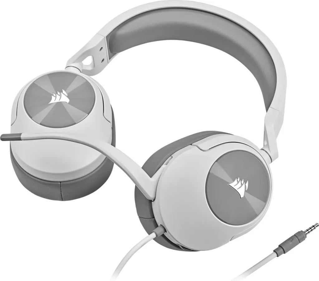 Kufje Corsair HS55 Stereo, të bardha - 4