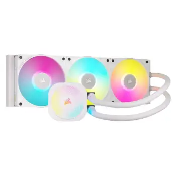 Ftohje me ujë AIO, Corsair iCUE LINK TITAN 360 RX RGB CW-9061021-WW, radiator 360 mm, XL, e bardhë