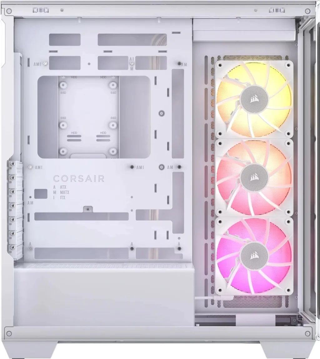 Kasë Corsair 3500X LINK RGB, Midi Tower, e bardhë - 4