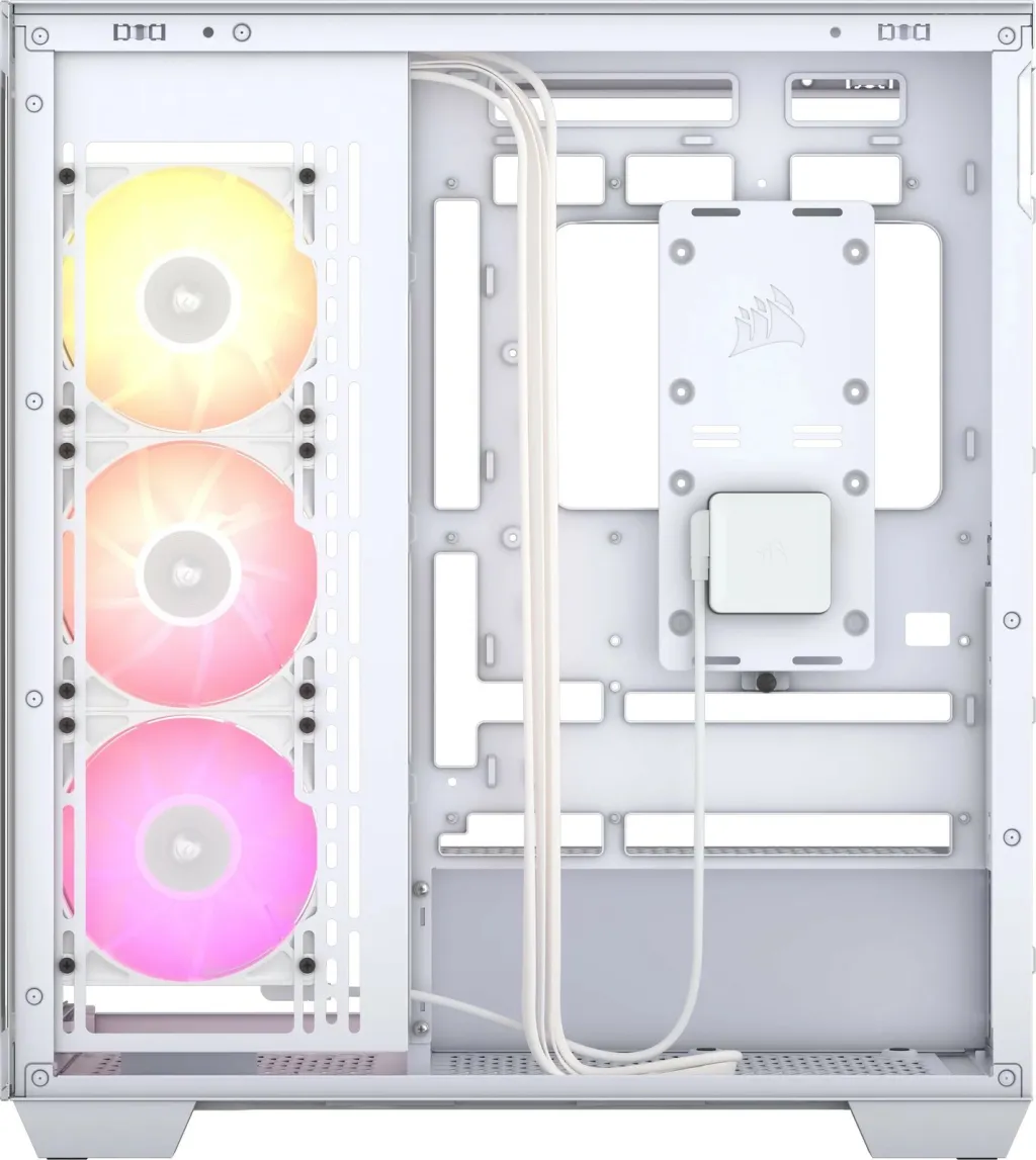 Kasë Corsair 3500X LINK RGB, Midi Tower, e bardhë - 5