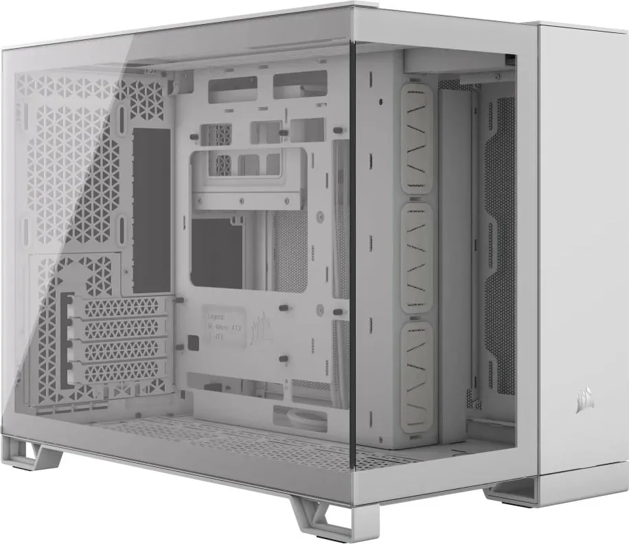 Kasë Corsair 2500X, Midi Tower, mATX, e bardhë - 4