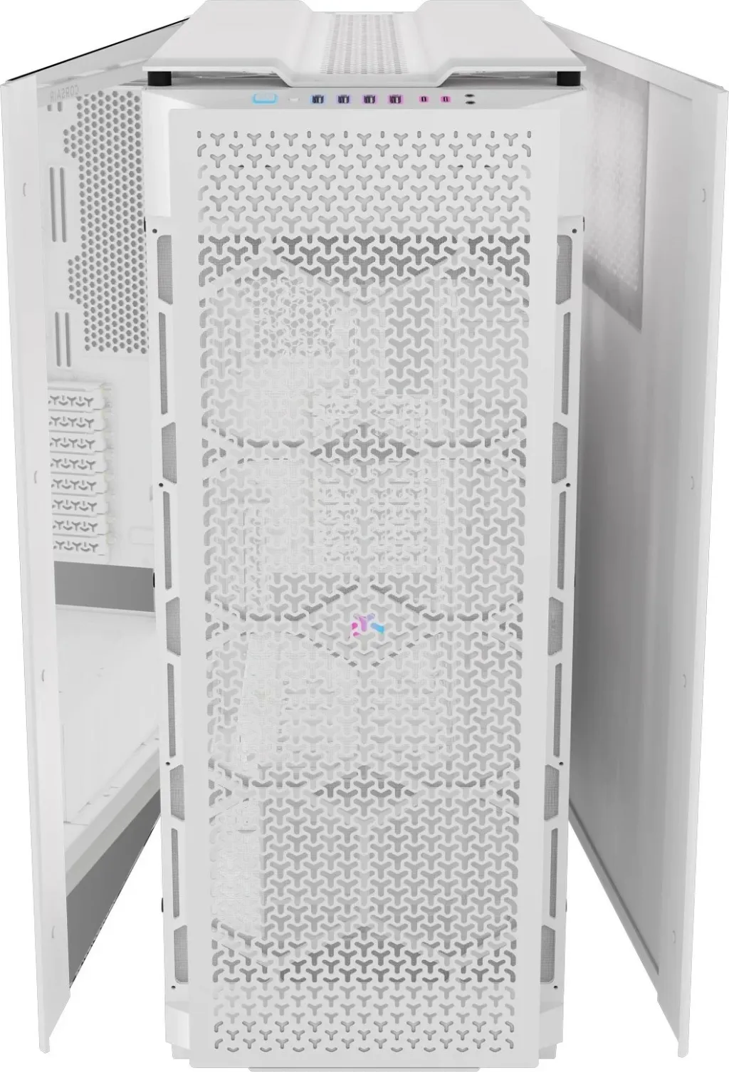Kasë Corsair 9000D iCUE LINK AIRFLOW, super-tower, e bardhë - 5