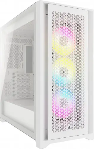 Kasë Corsair iCue 5000D RGB Airflow (CC-9011243-WW), e bardhë