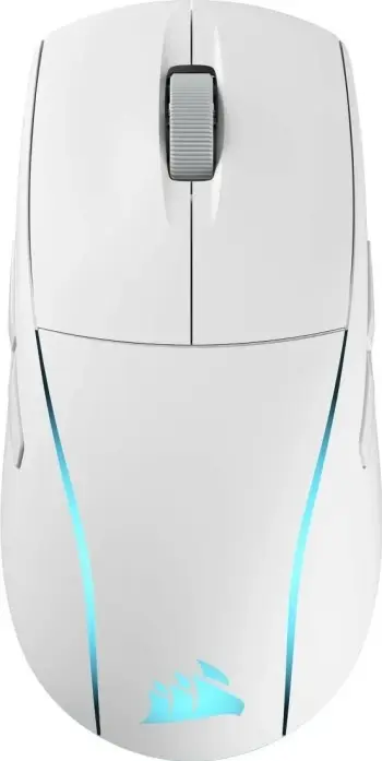 Maus Corsair M75 Wireless, RGB, i bardhë
