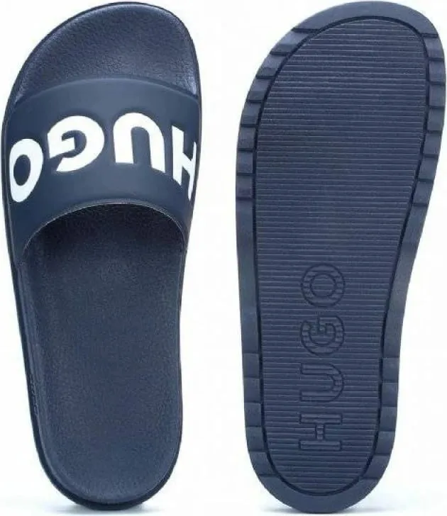 Flip-flop për meshkuj Hugo, të kaltra - 3
