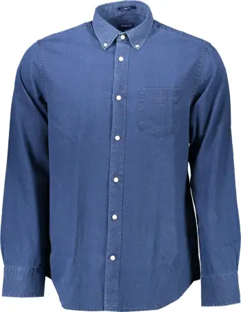 Këmishë për meshkuj GANT, S, blu