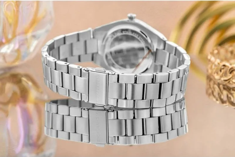 Ora dore Michael Kors Lenox, mekanizëm kuarc, ciferblat ari, për gra - 7