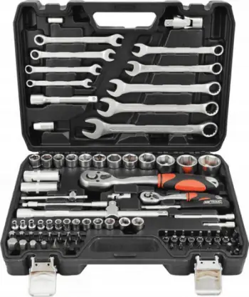 Set çelësash AWTools 1/2 ", 1/4" (AW39082), 82 copë