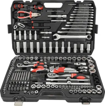 Set çelësash për punë AWTools (AW39225), 225 copë