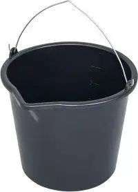 Kovë ndërtimi AWTools (AW23517), 16L, e zezë