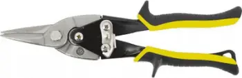 Gërshërë për llamarinë AWTools (AW22002), 56-62 HRC, 1.2mm/250mm, të verdha