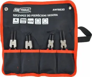 Set pinca AWTools, 160 mm, 4 copë
