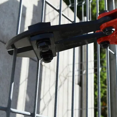 Gërshërë për tela AWTools, 600 mm, të kuqe - 3