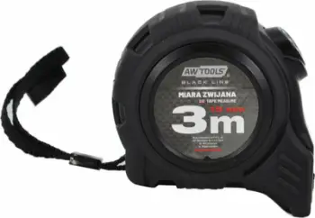 Shirit metre ABS, magnetike 3m x 19mm