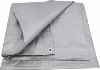 Pëlhurë e gomuar AWTools, 600 x 1000 cm, 120 g / m2, e argjendtë