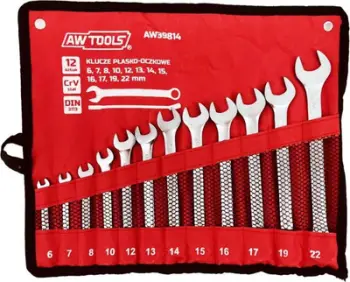 Set çelësash AWTools (AW39814), 12 copë