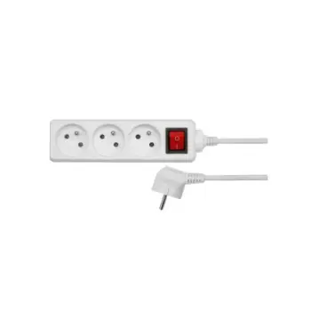 Kabllo vazhduese AWTools, 250V, 10, IP20, 3m, e bardhë