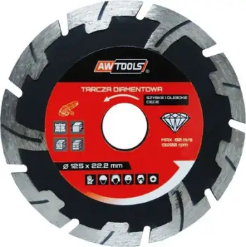 Disk prerës AWTools 125 x 22,2 mm (AW46125)