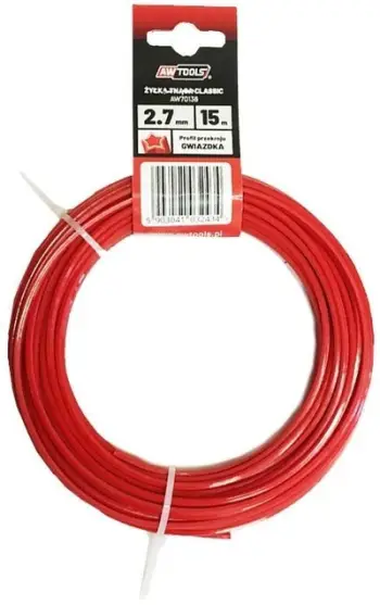 Linjë prerëse AWTools Yll CLASSIC 2.7x15m star (AW70136)