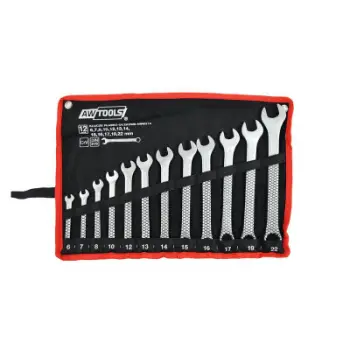 Set çelësash AWTools (AW40114), 6-22mm, 12 copë