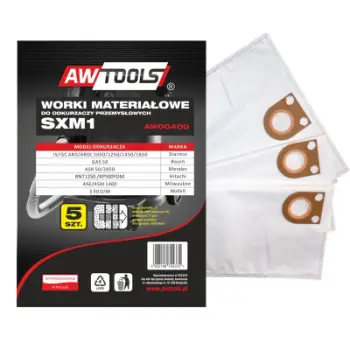 Set thasë për fshesë elektrike AWTools (AW00400), 5 copë